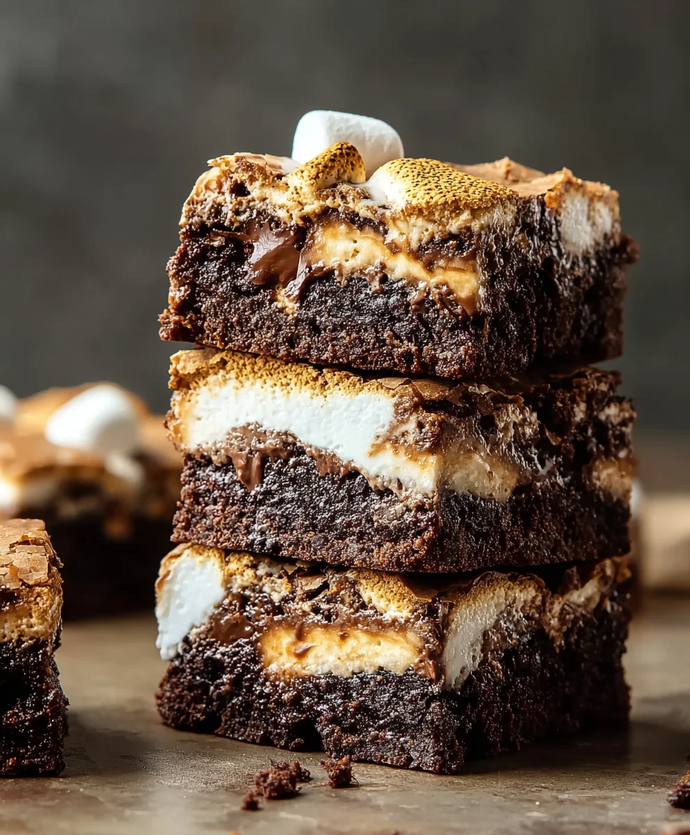 S'mores Brownies- Ultimate Chocolate-Marshmallow Dessert