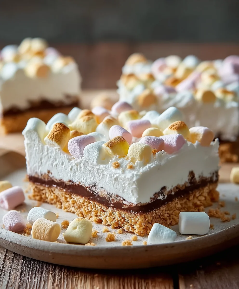 Easy No-Bake Marshmallow Slice Recipe