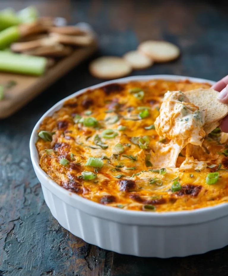 Easy Buffalo Chicken Dip Recipe-Party Favorite