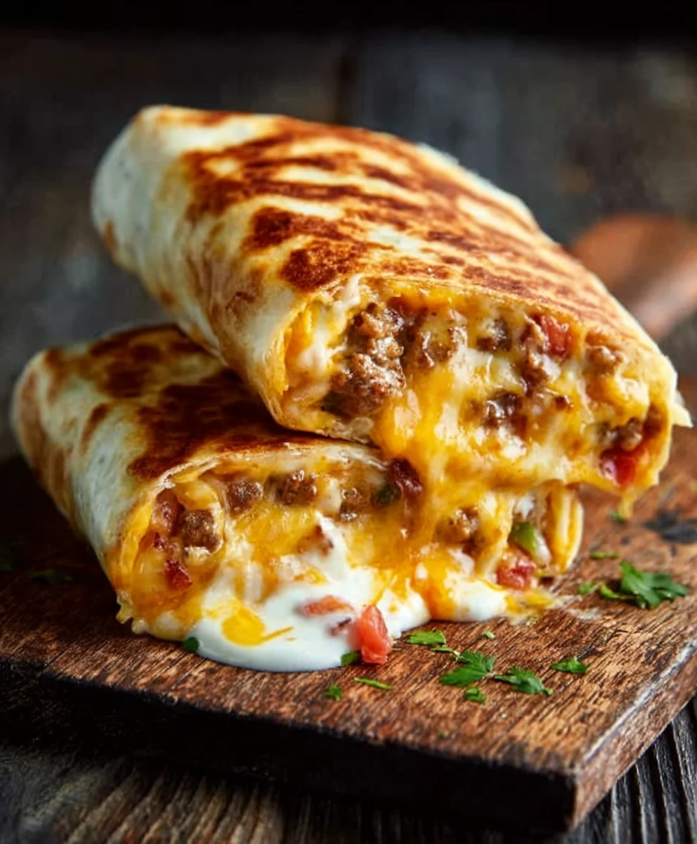 Ultimate Grilled Cheese Burrito - Easy & Delicious