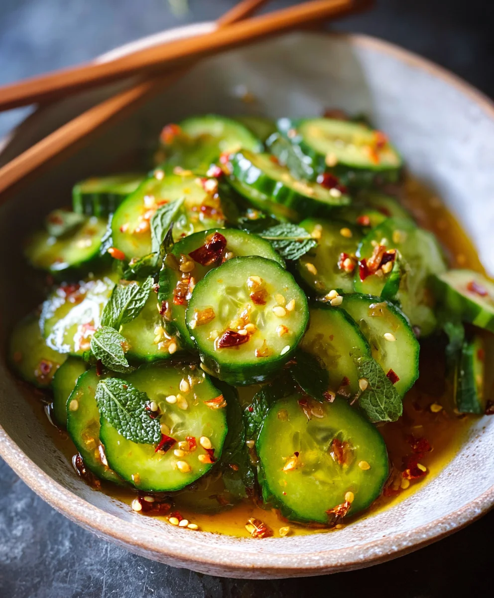 Easy Asian Cucumber Salad Refreshing & Quick Recipe
