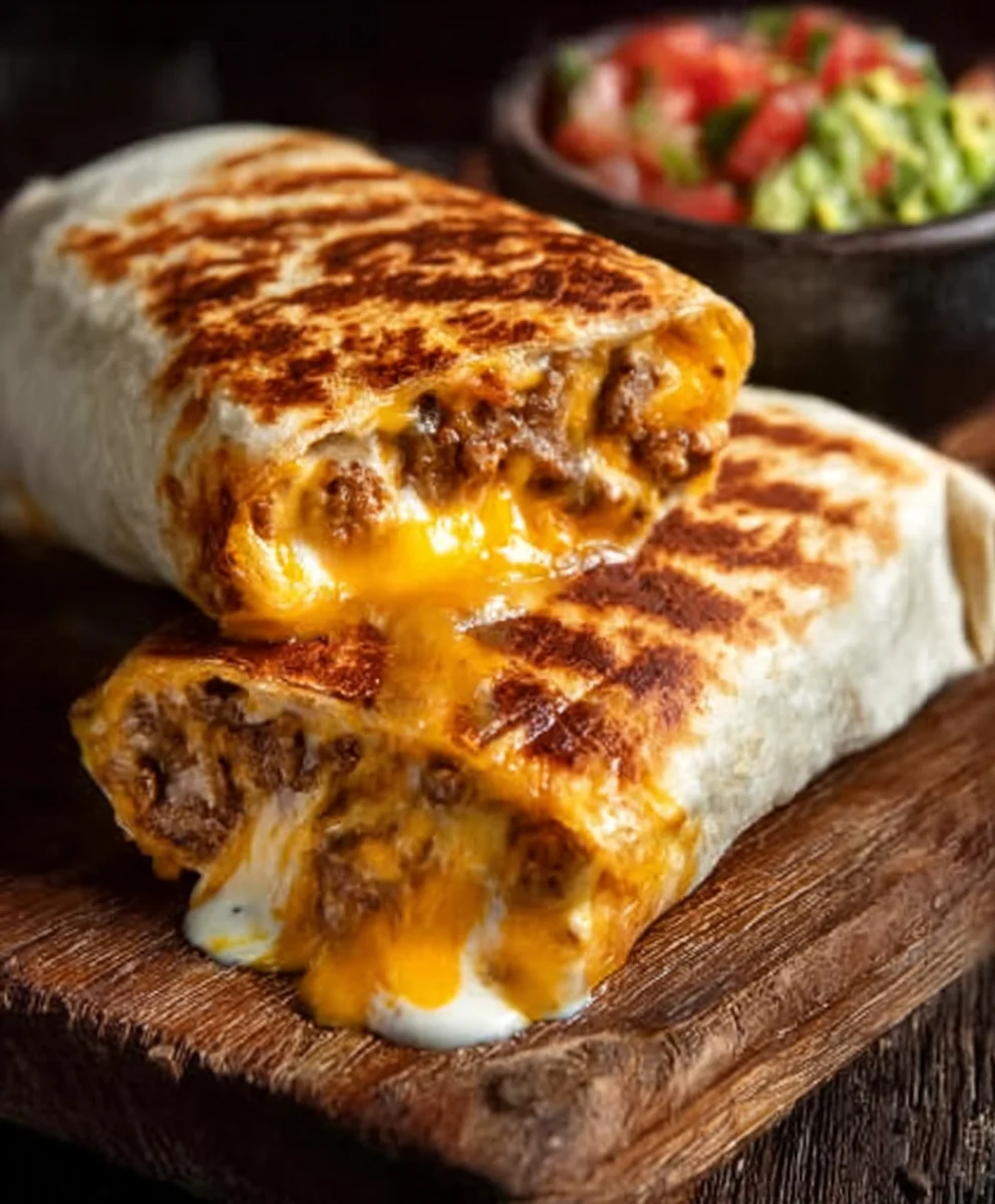 Ultimate Grilled Cheese Burrito - Easy & Delicious
