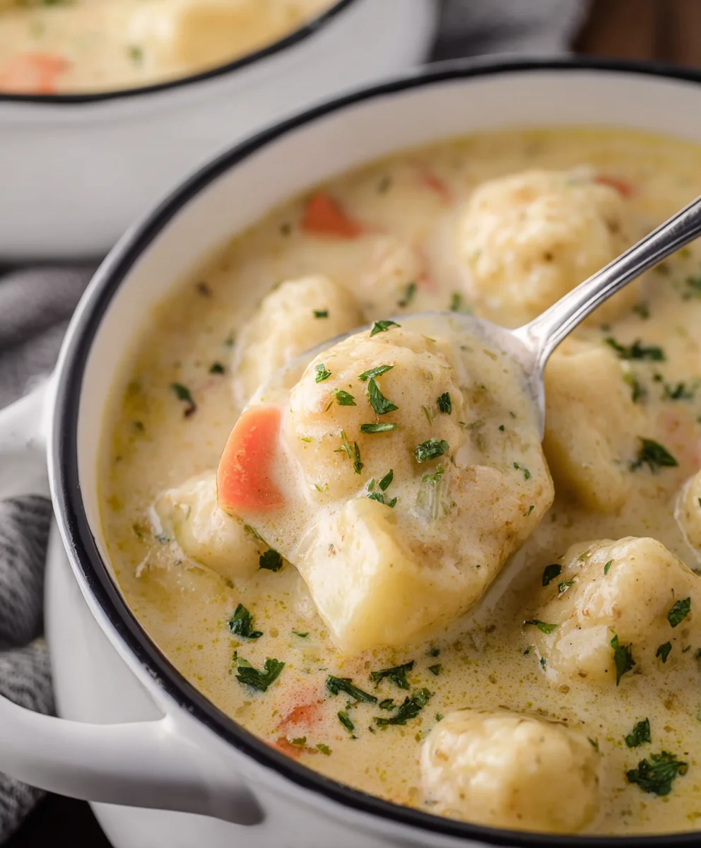 Creamy Knoephla Soup - Comforting Potato Dumpling Dish