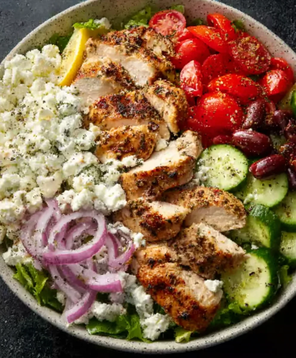 Easy Greek Chicken Bowls- Delicious & Healthy Meal