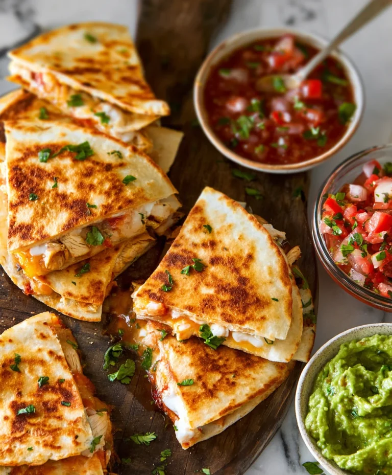 Easy Mini Chicken Quesadillas – Quick & Delicious Meal