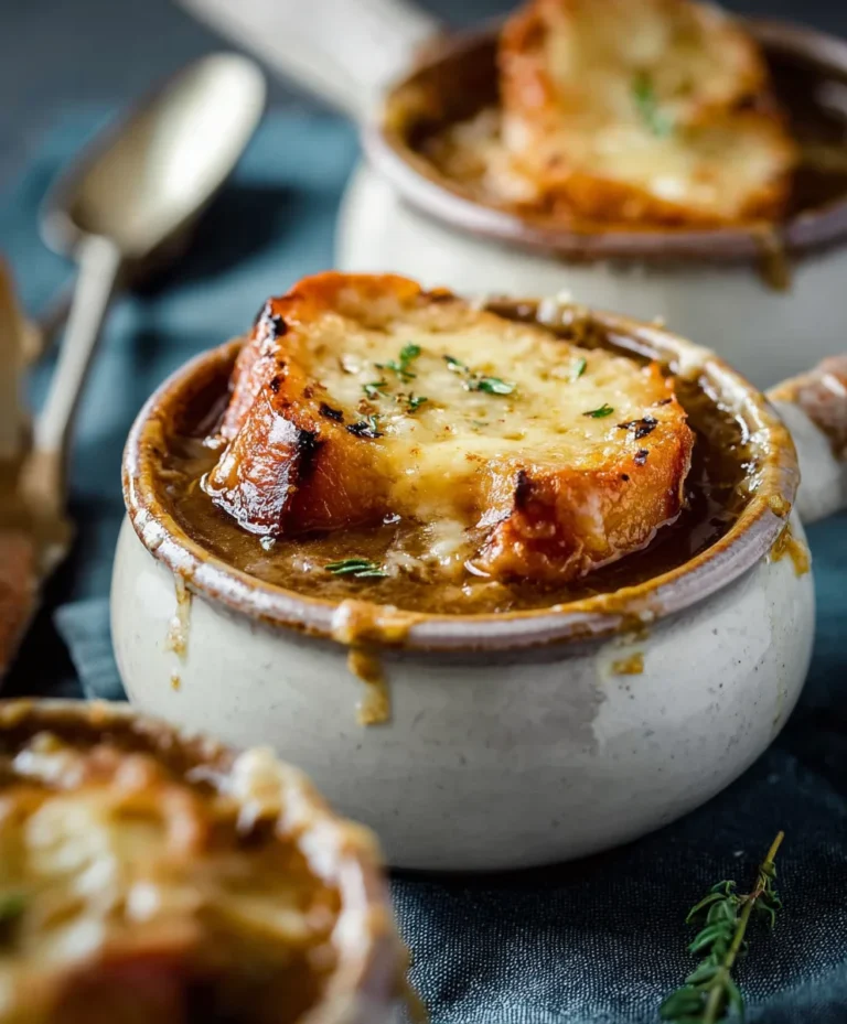Classic French Onion Soup – Rich Beef Broth Recipe