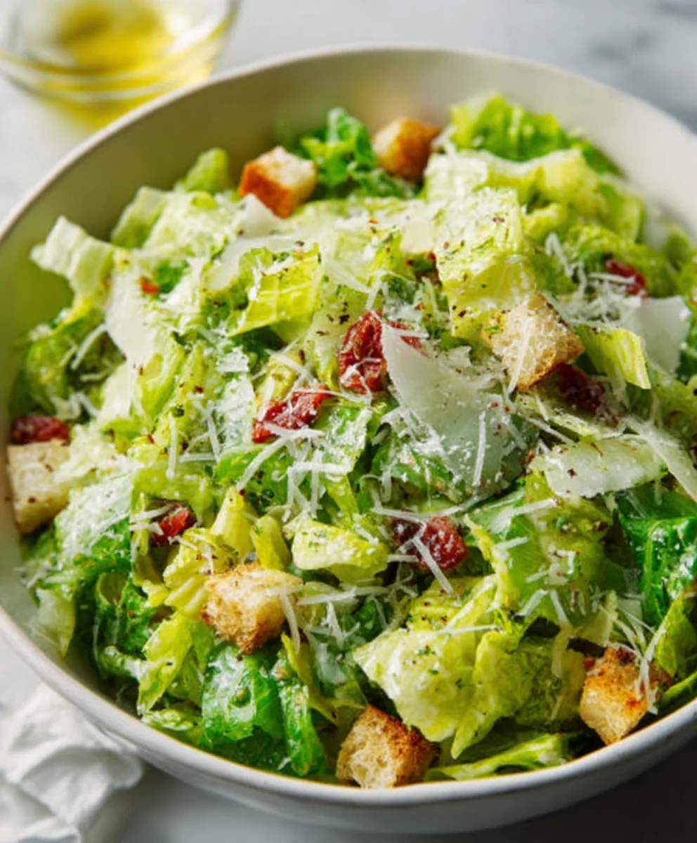 Easy Parmesan Chopped Salad Recipe