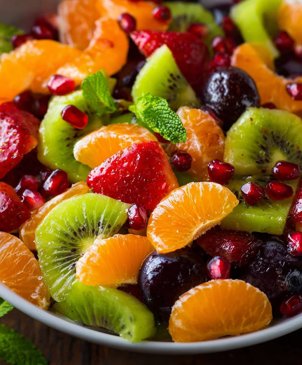 Refreshing Winter Fruit Salad - Easy & Vibrant