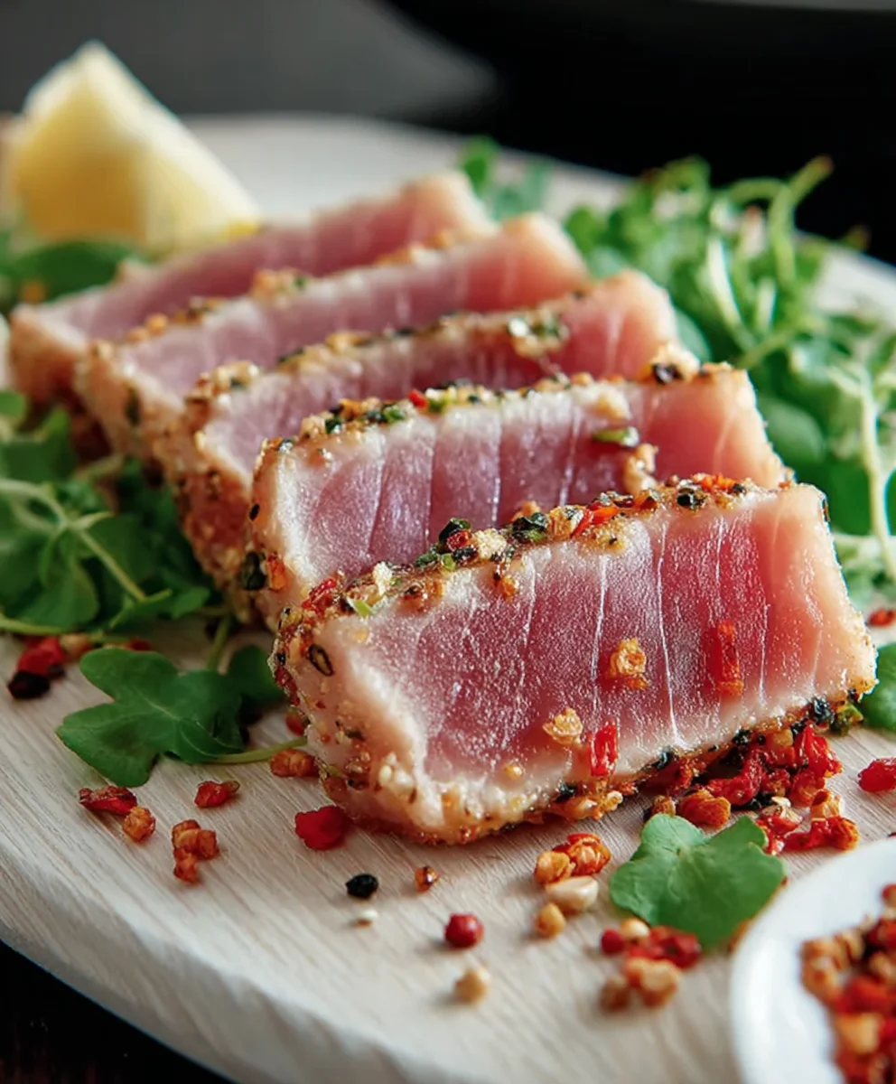 Seared Ahi Tuna Steak Recipe - Perfect Flavor