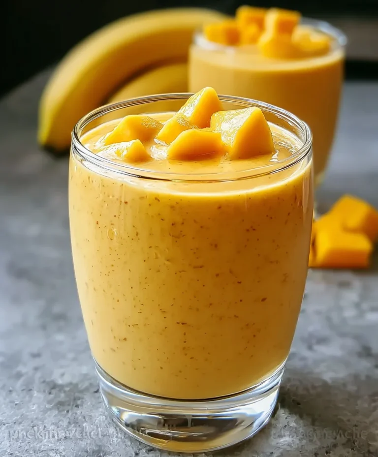 Mango Orange Banana Smoothie – Tropical Bliss Recipe