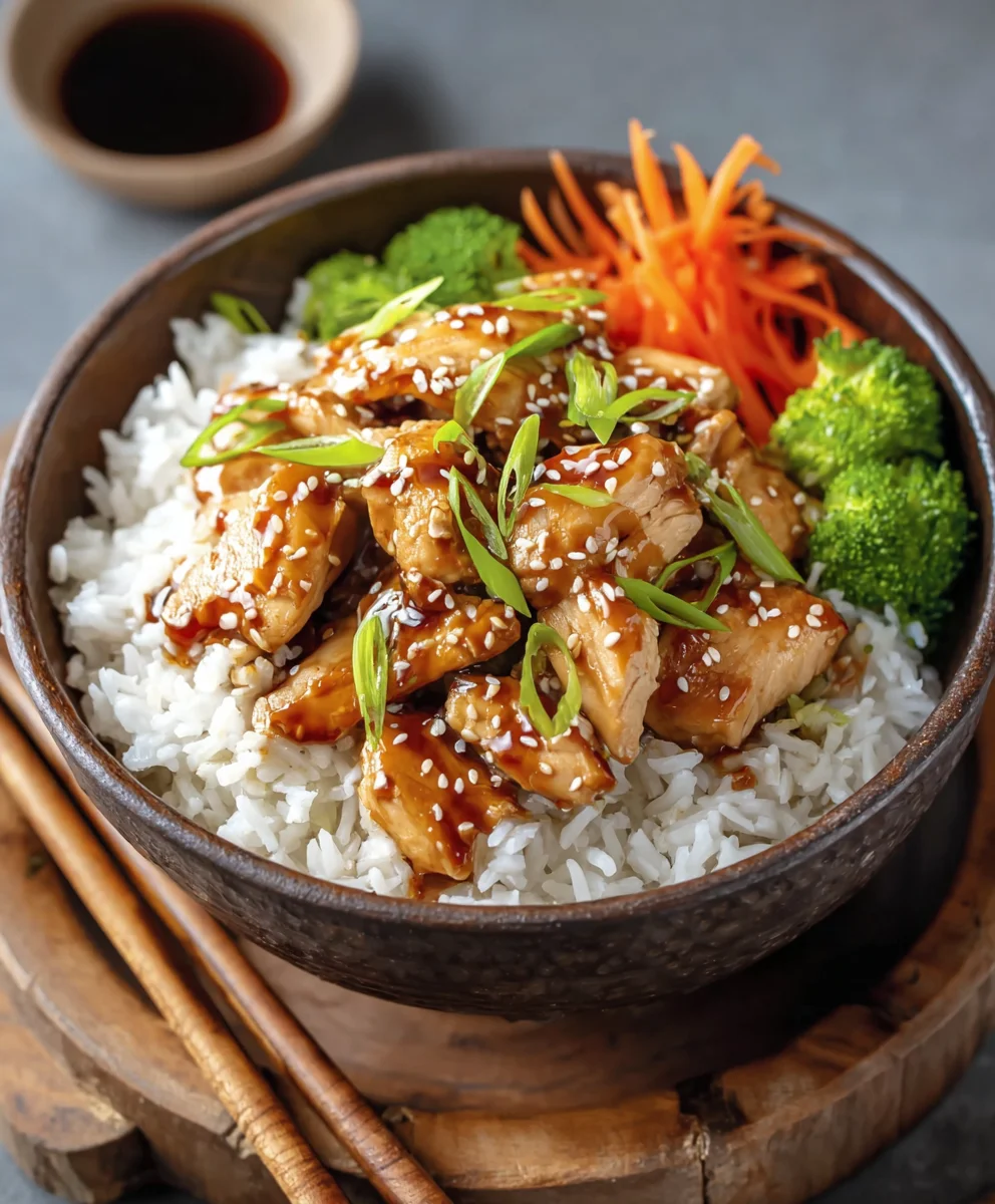 Easy Teriyaki Beef Rice Bowl Recipe