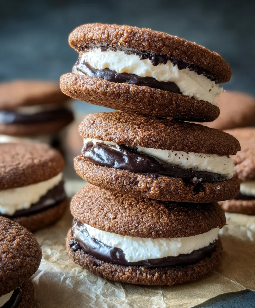 Date-Sweetened Cookie Sandwiches - Guilt-Free Treat