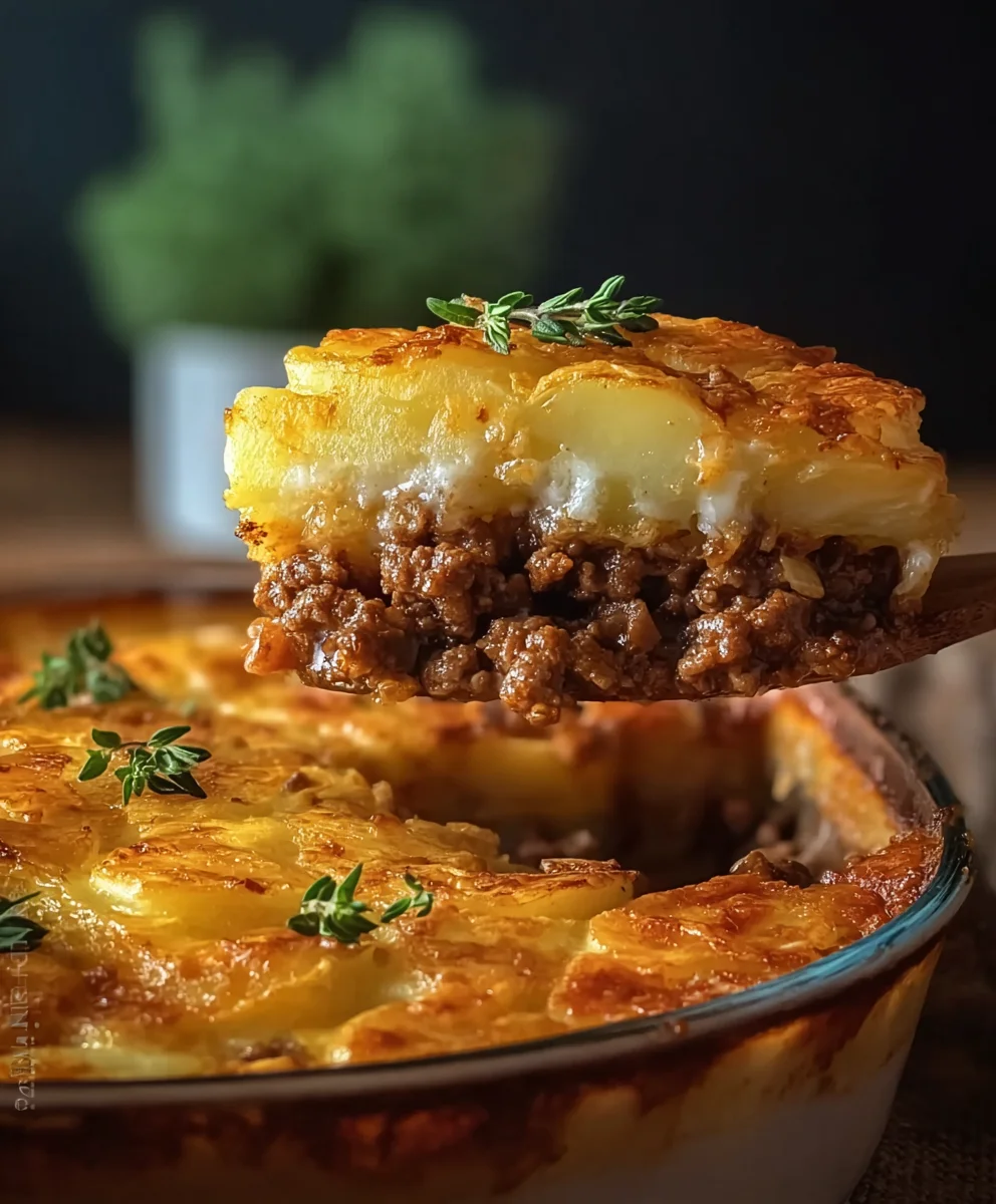 Beef Beef Hamburger Potato Casserole Recipe - Easy Comfort Food