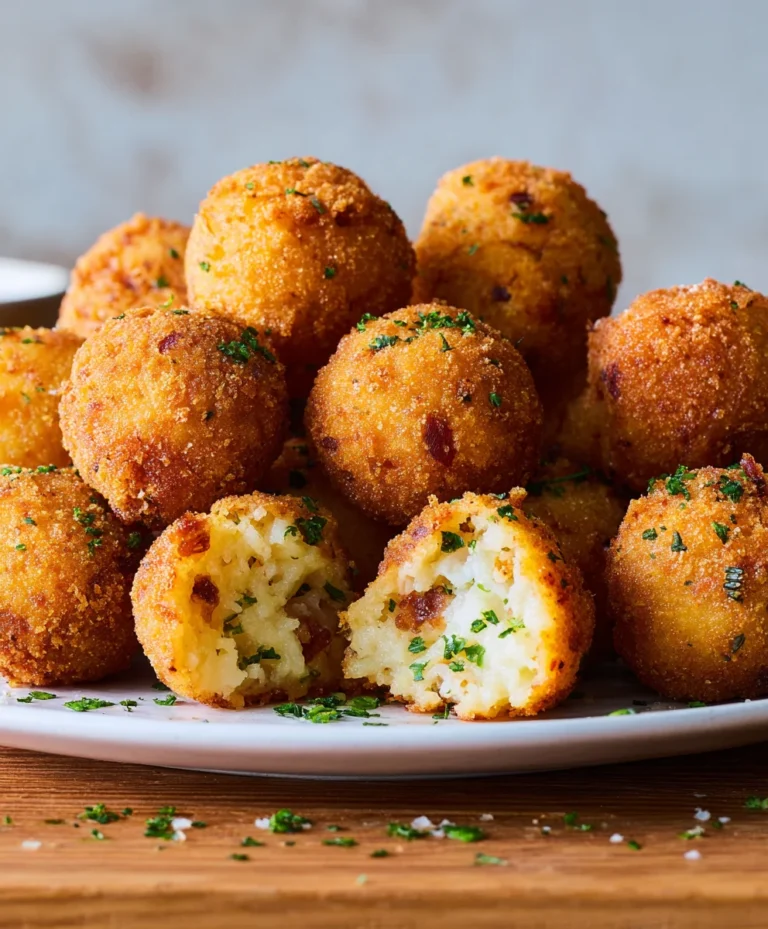 Crispy Fried Mashed Potato Balls-Easy Appetizer
