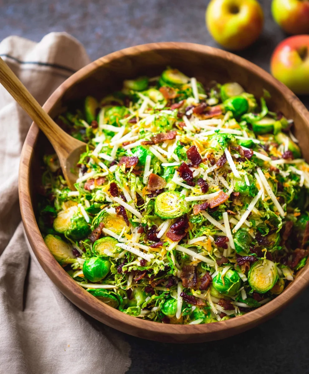 Brussels Sprout Non-Alcoholic Ale Apple Cheddar Beef Beef Bacon Salad