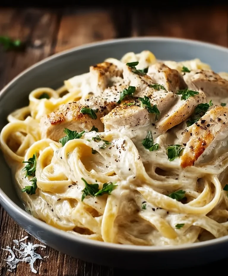 Easy Creamy Chicken Alfredo Pasta Recipe