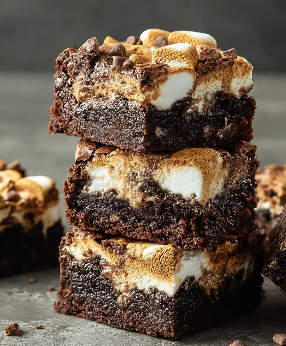 S'mores Brownies- Ultimate Chocolate-Marshmallow Dessert