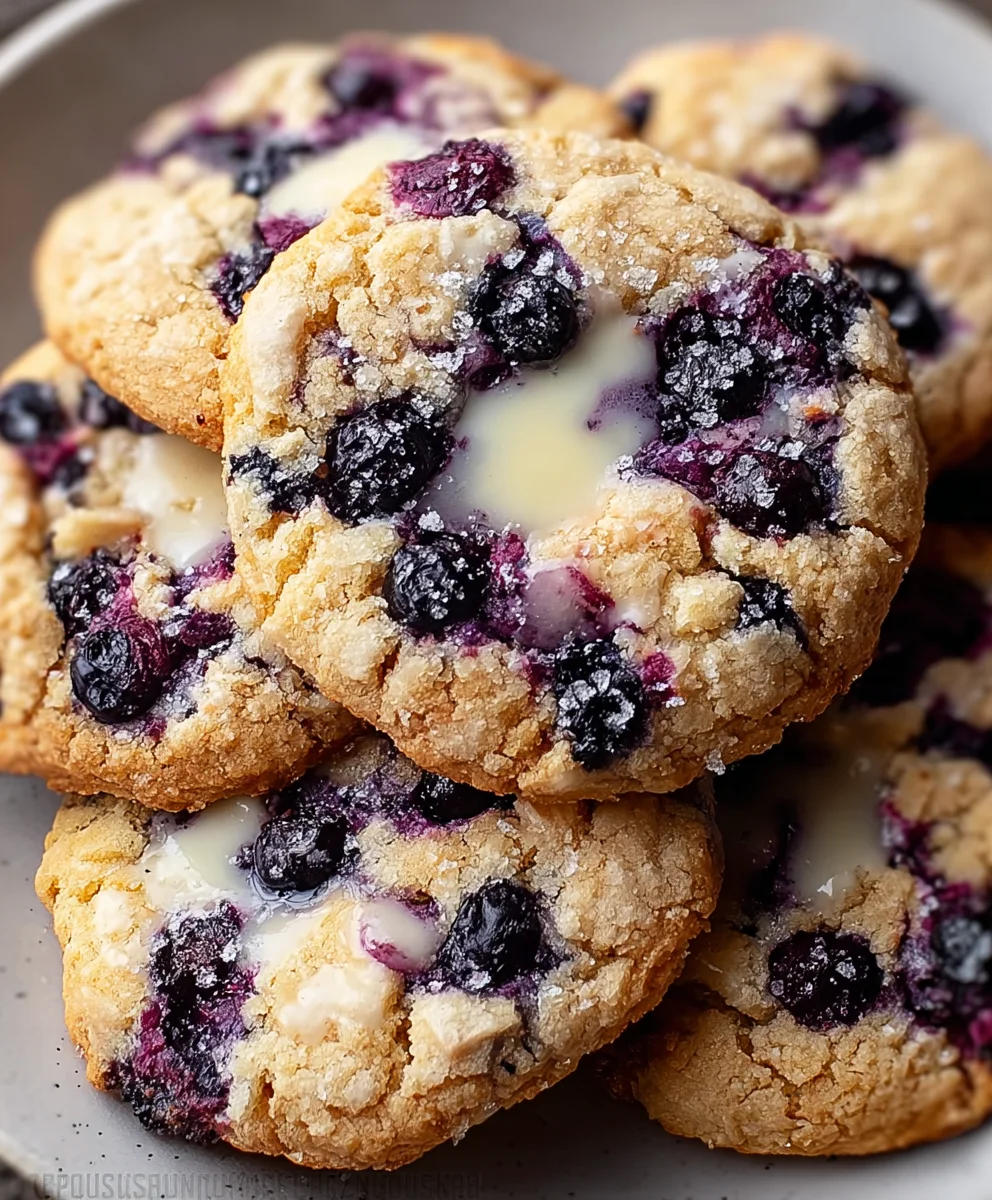 Easy Blueberry Cookies Recipe-Best Baked Treats
