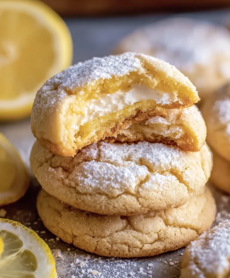 Lemon Cheesecake Cookies-Zesty & Creamy Dessert Bites