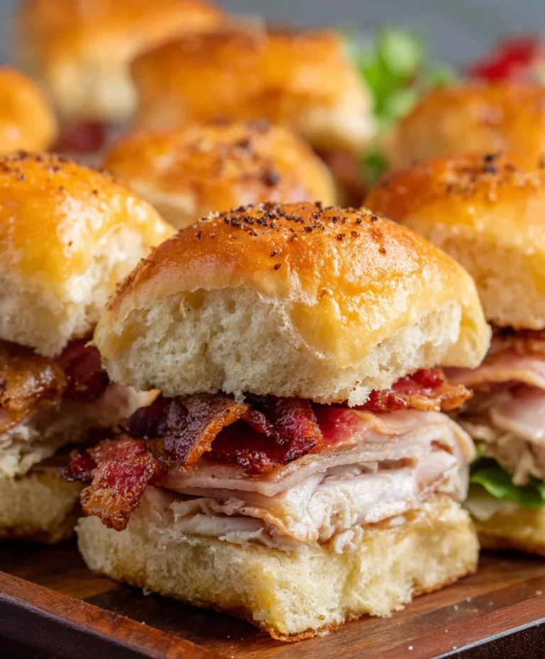 Easy Baked Club Sliders – Delicious Beef & Beef Bacon Bites