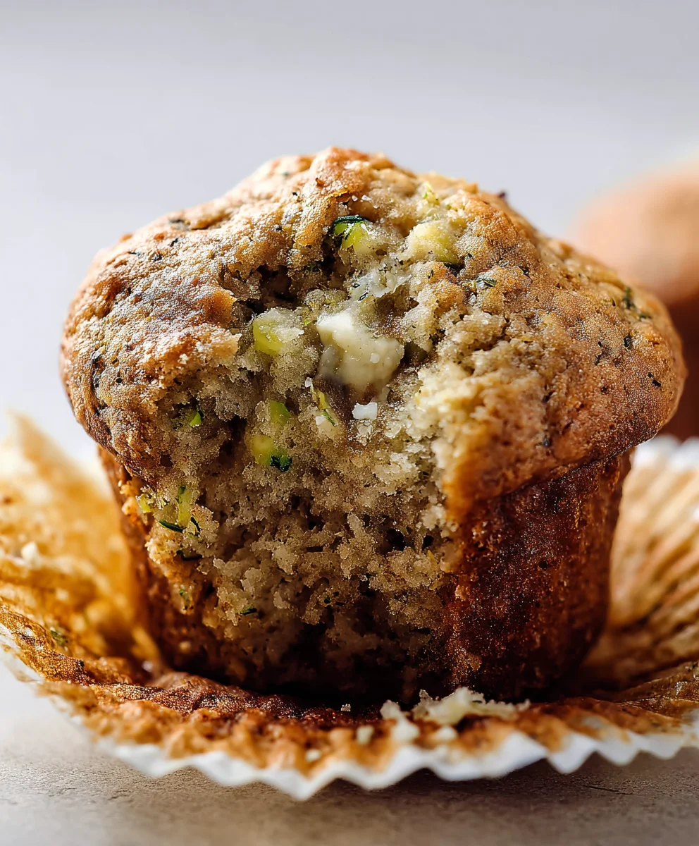 Moist Banana Zucchini Muffins - Easy & Delicious Recipe