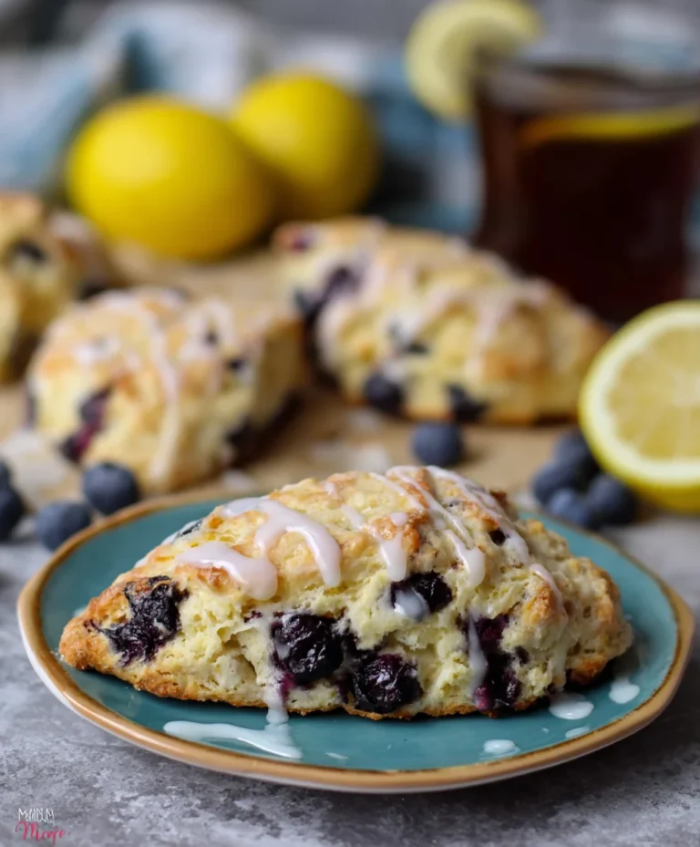 Sourdough Blueberry Lemon Scones – Delicious Discard Recipe
