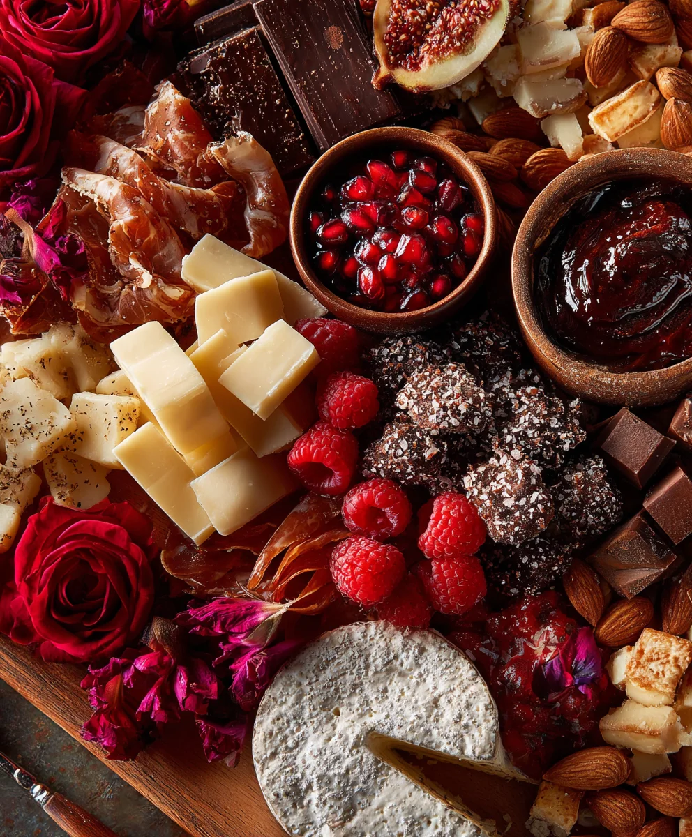 Vnon-alcoholic alentine's Day Non-Non-Non-Alcoholic Alternativeic Charcuterie Board Ideas
