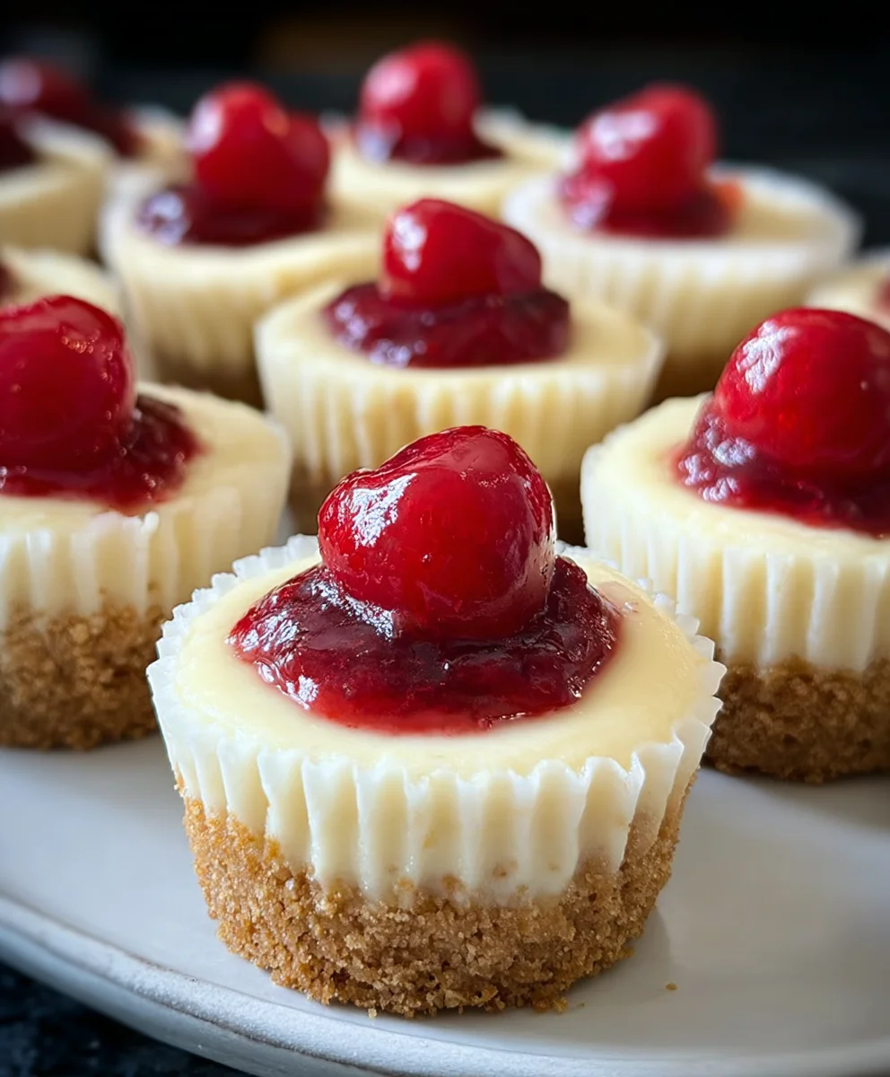 Easy Mini Cheesecakes Vanilla Wafer Crust Recipe