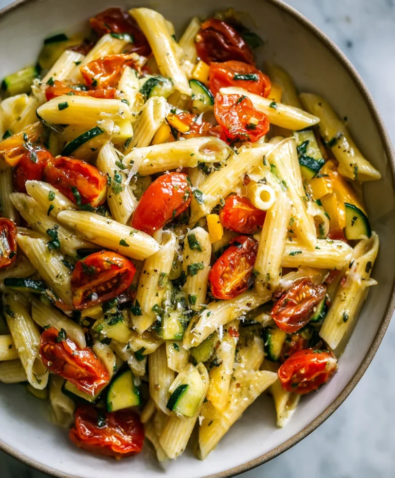 Ina Garten’s Summer Garden Pasta- Easy & Delicious