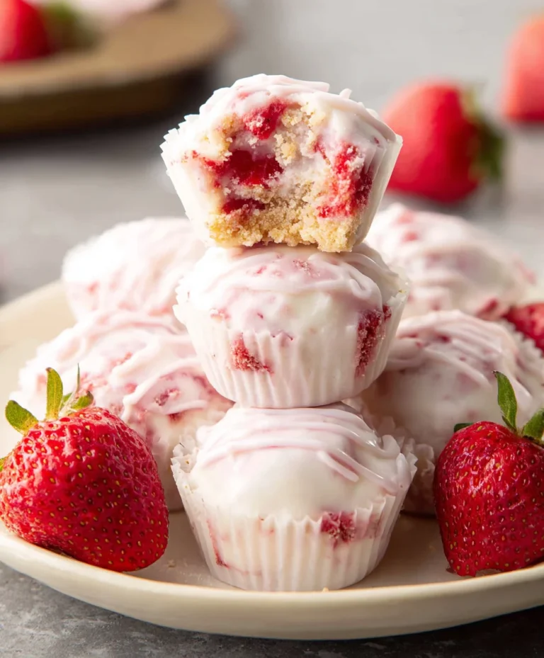 Easy Strawberry Yogurt Bites Recipe – Quick & Healthy Snack