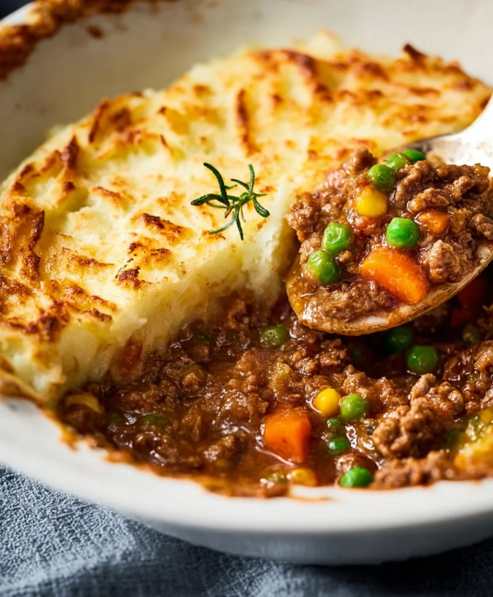 Hearty Beef Shepherd's Pie-Comfort Food Classic