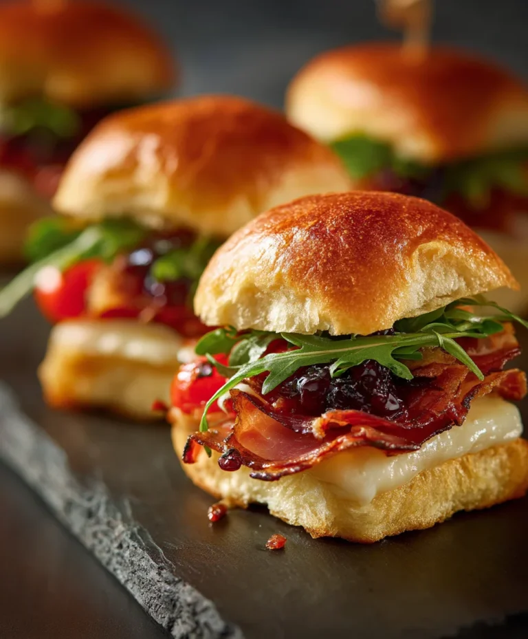 Easy Beef Italian Sliders – Flavorful Mini Sandwiches