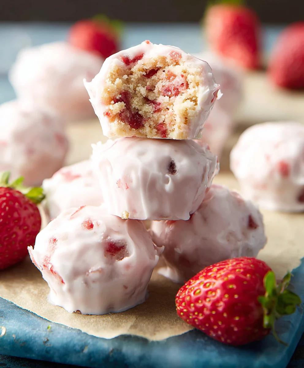 Easy Strawberry Yogurt Bites Recipe - Quick & Healthy Snack