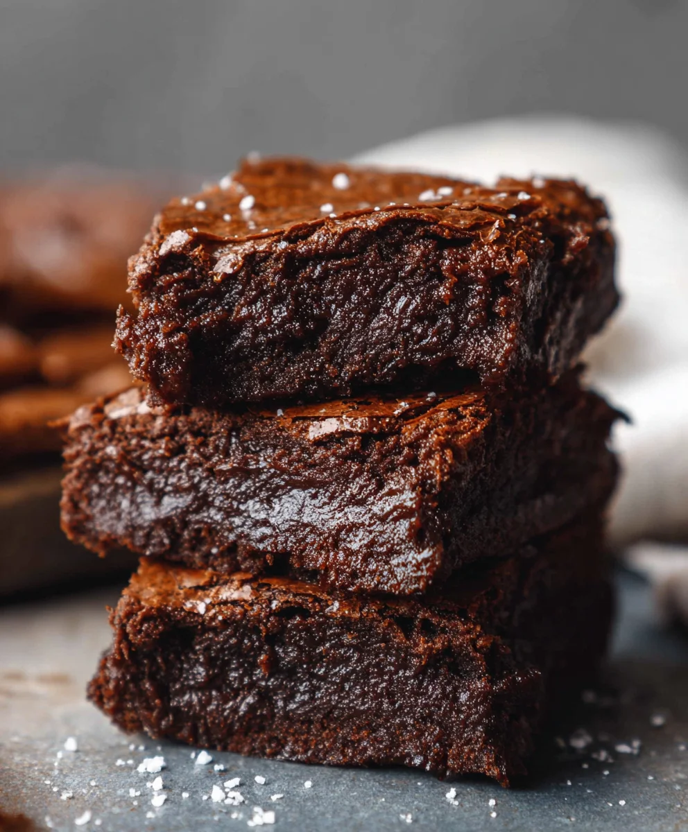 Easy Sourdough Discard Brownies - Fudgy Chocolate Delight