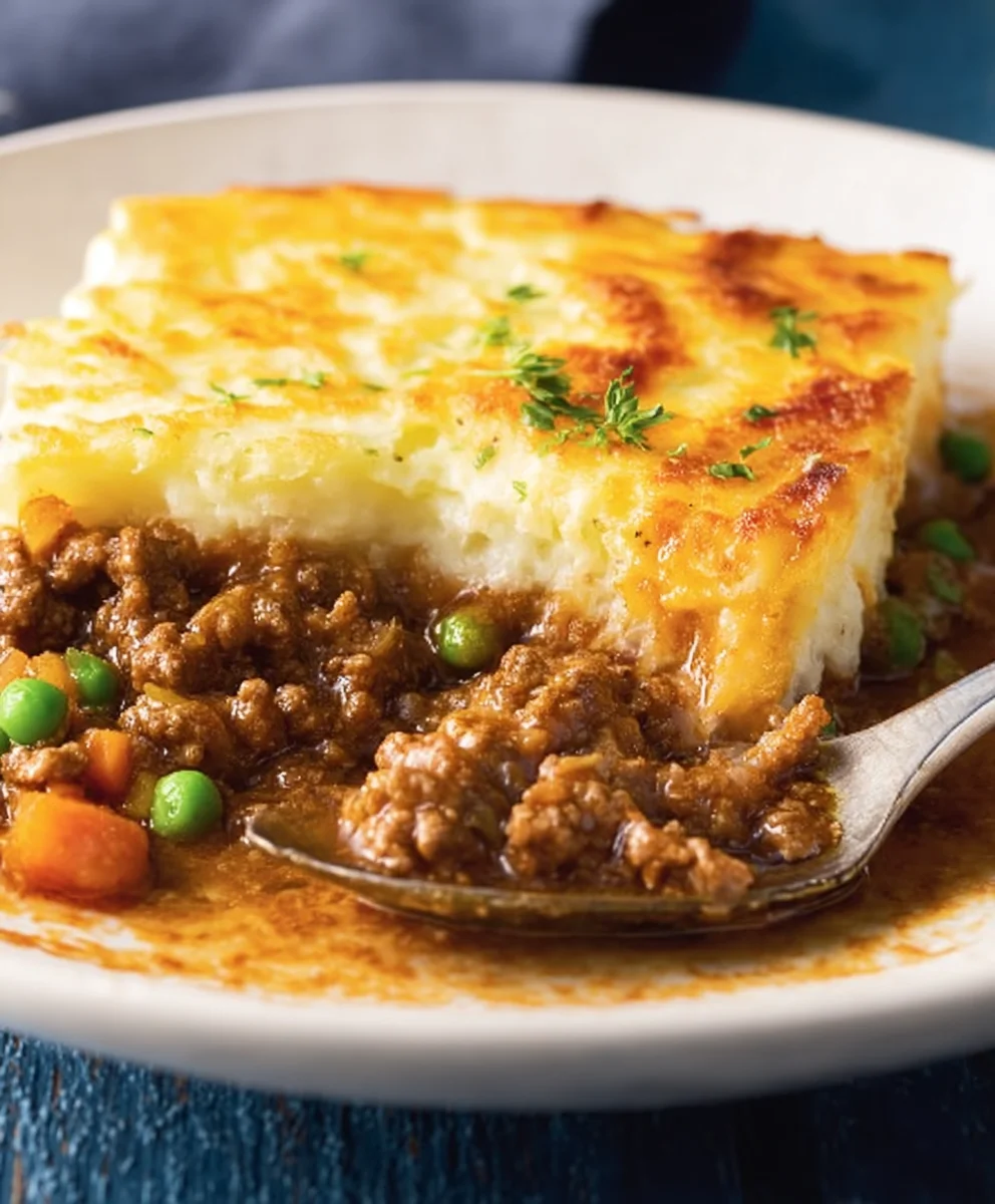 Hearty Beef Shepherd's Pie-Comfort Food Classic