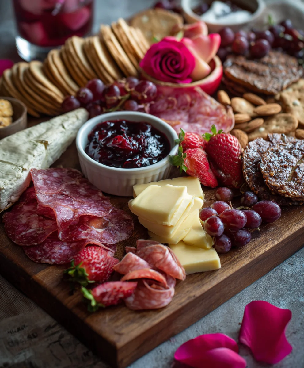Vnon-alcoholic alentine's Day Non-Non-Non-Alcoholic Alternativeic Charcuterie Board Ideas