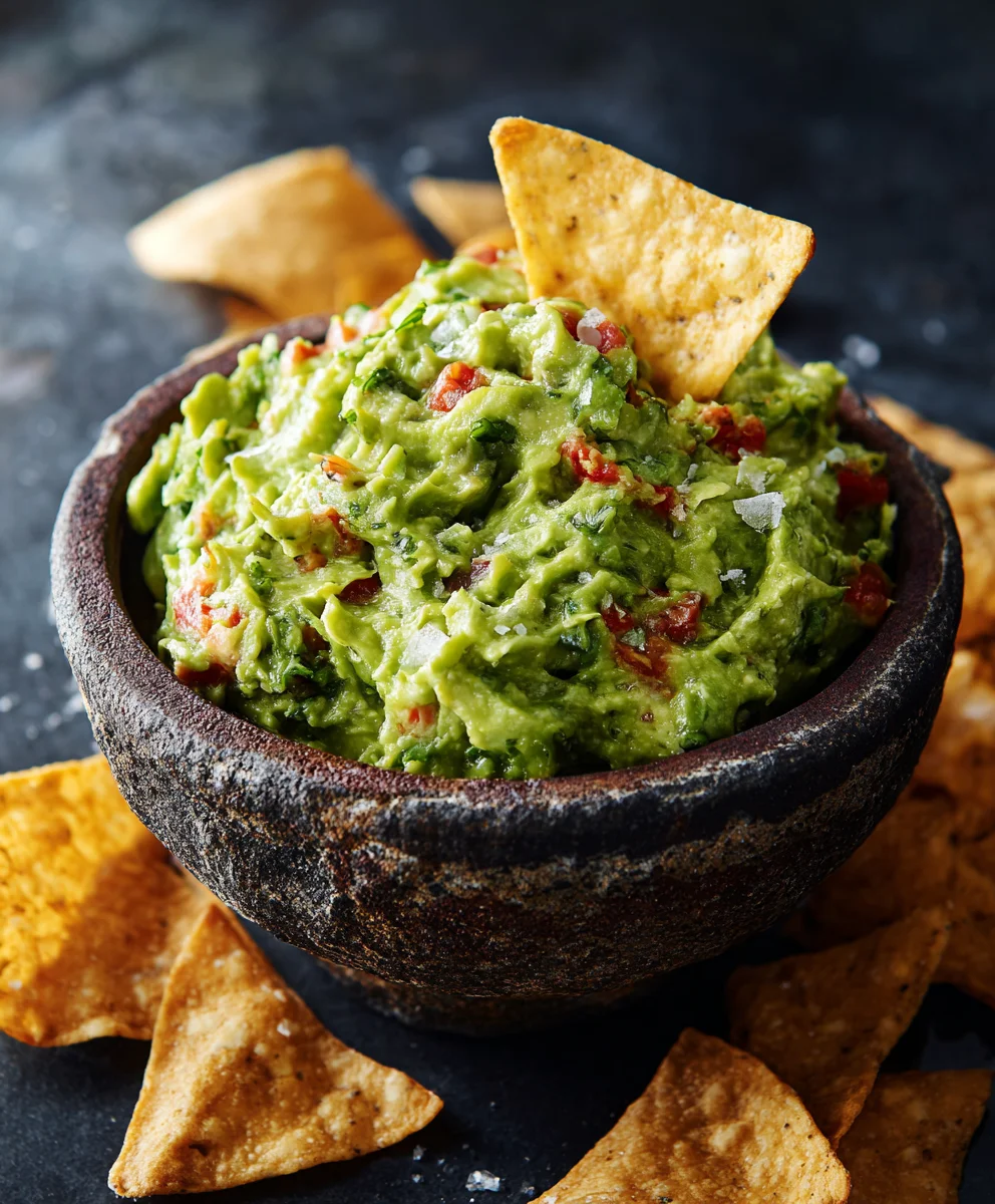 Authentic Guacamole Recipe- Fresh & Flavorful