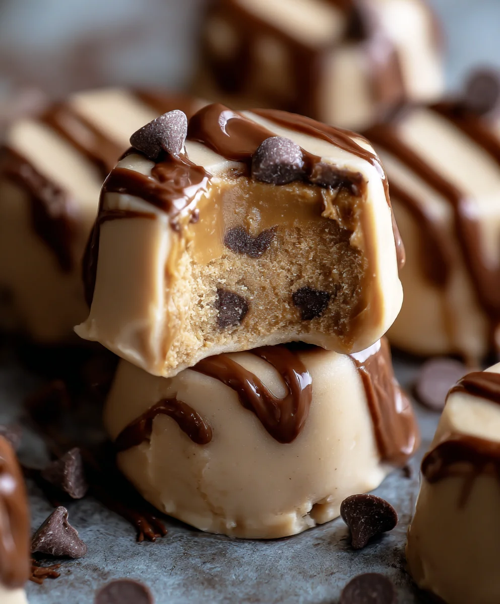 Frozen Greek Yogurt Peanut Butter Bites-Healthy Snack