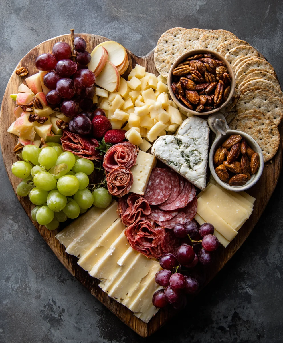 Vnon-alcoholic alentine's Day Non-Non-Non-Alcoholic Alternativeic Charcuterie Board Ideas