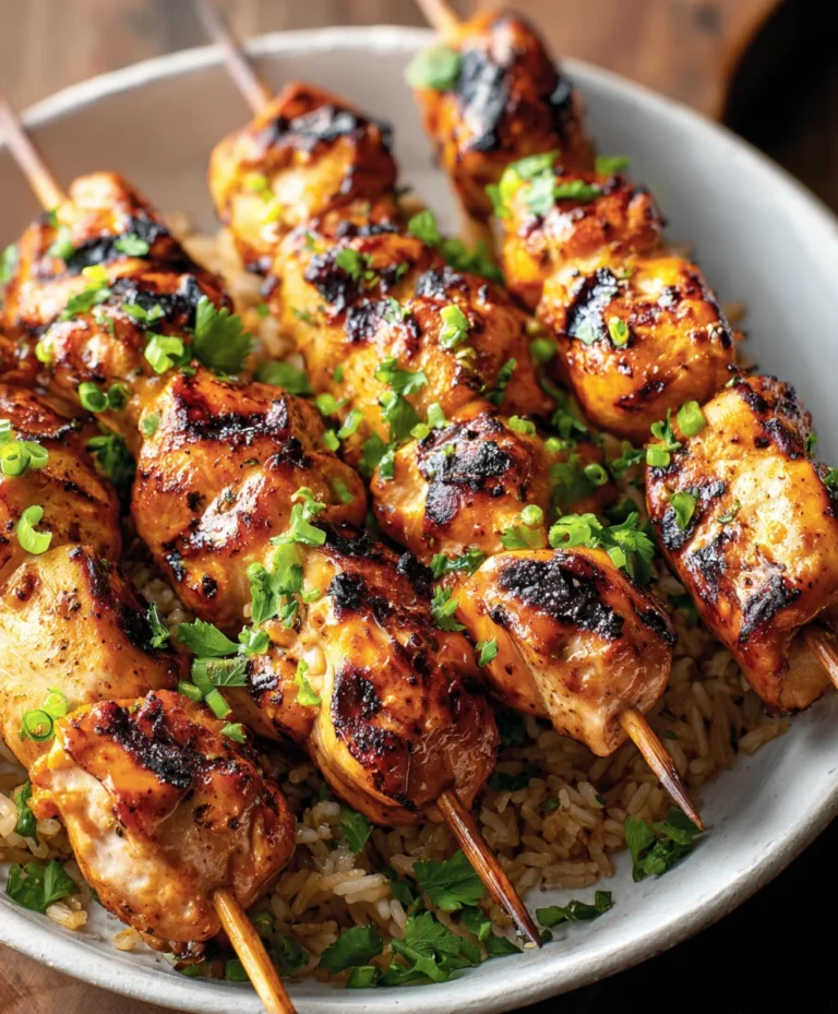 Easy Chicken Skewers – Delicious Dinner Recipes