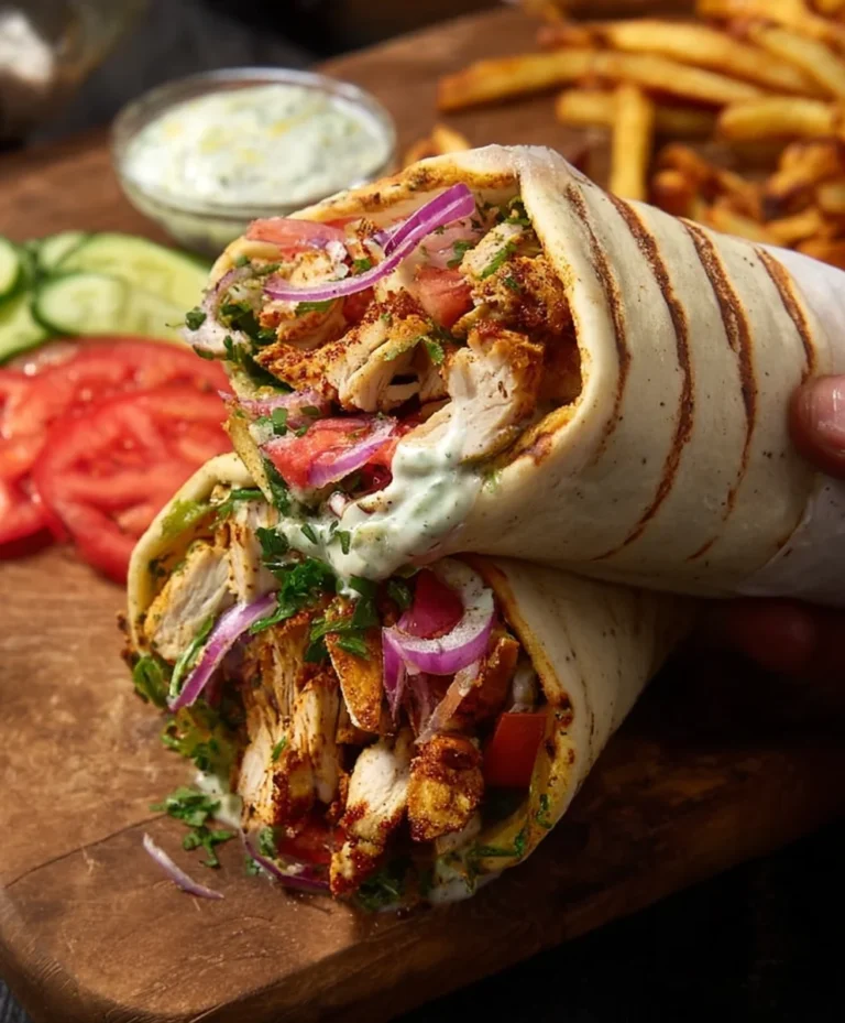Easy Chicken Shawarma Wrap Recipe – Flavorful & Quick
