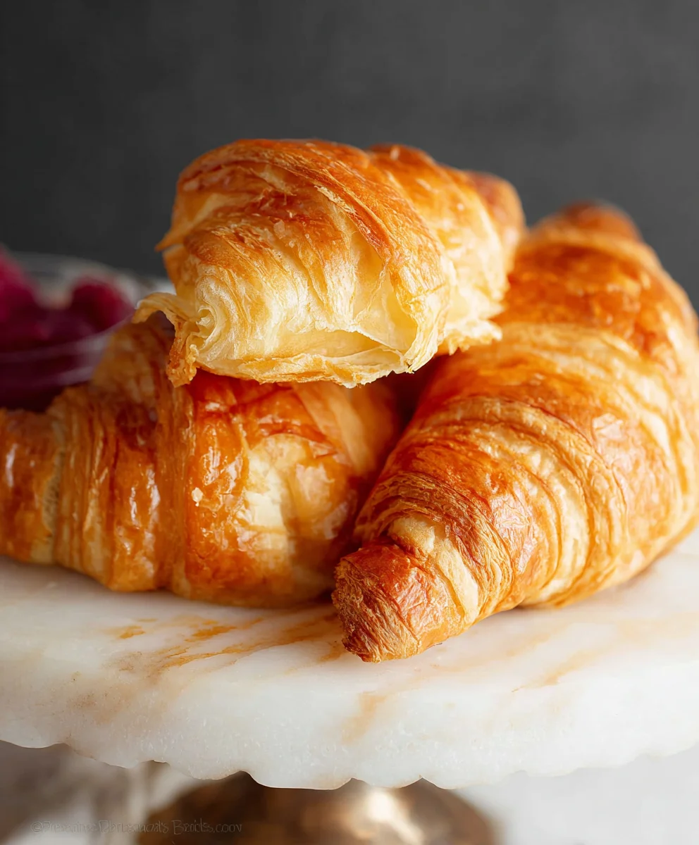 Easy Flaky Homemade Croissant Recipe