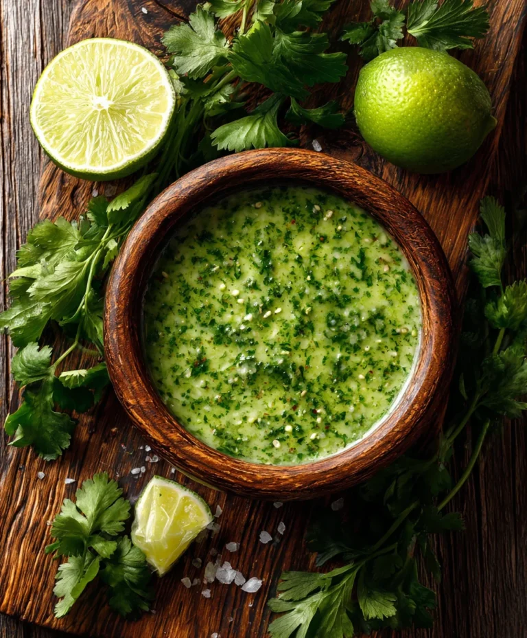 Cilantro Lime Sauce – Easy & Zesty Flavor Boost