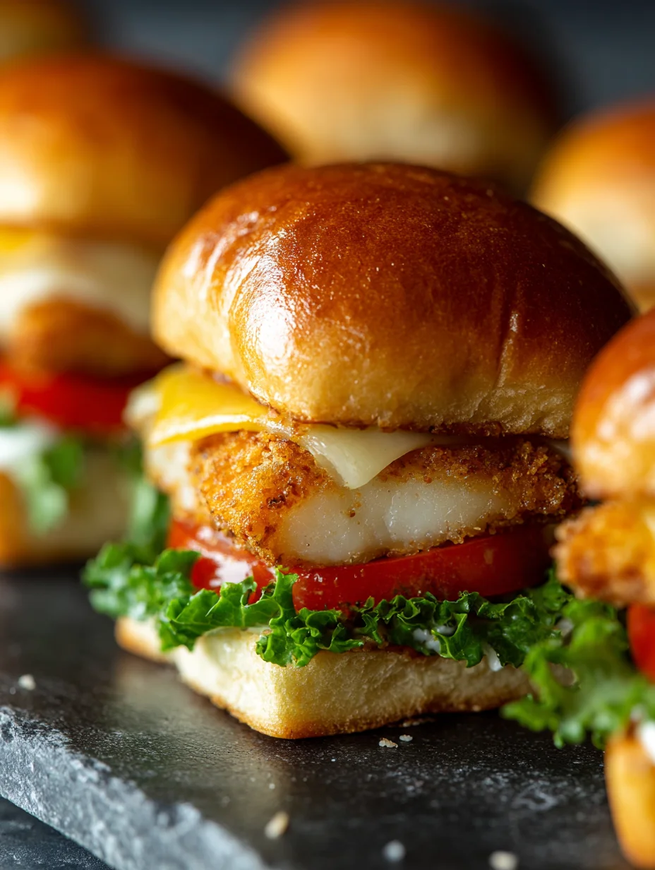 Easy Filet-O-Fish Sliders Quick Fish Burger Recipe