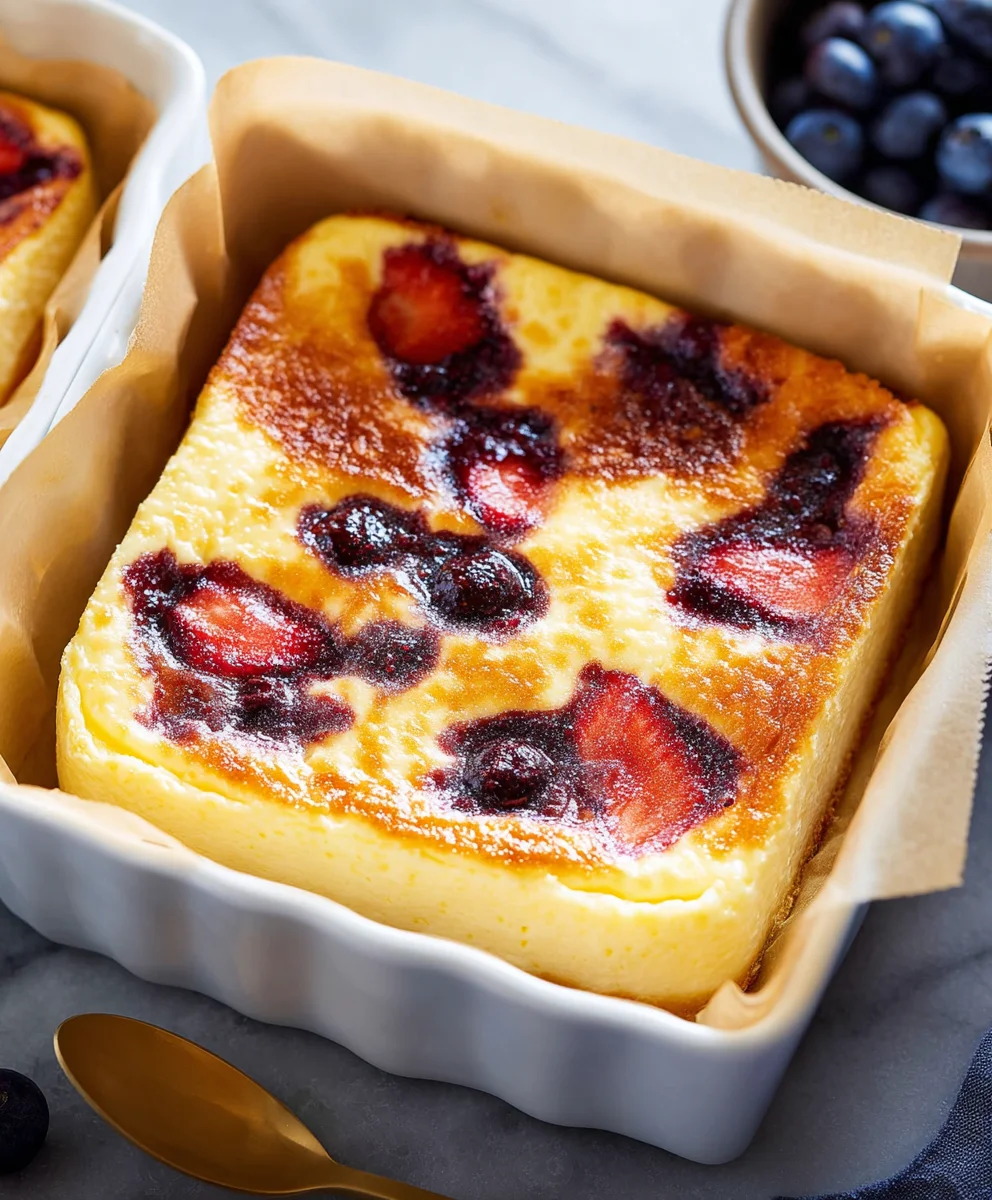Easy Baked Yogurt - Creamy Dessert Recipe