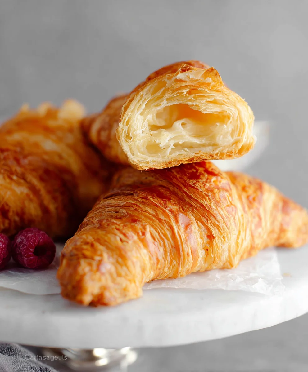 Easy Flaky Homemade Croissant Recipe