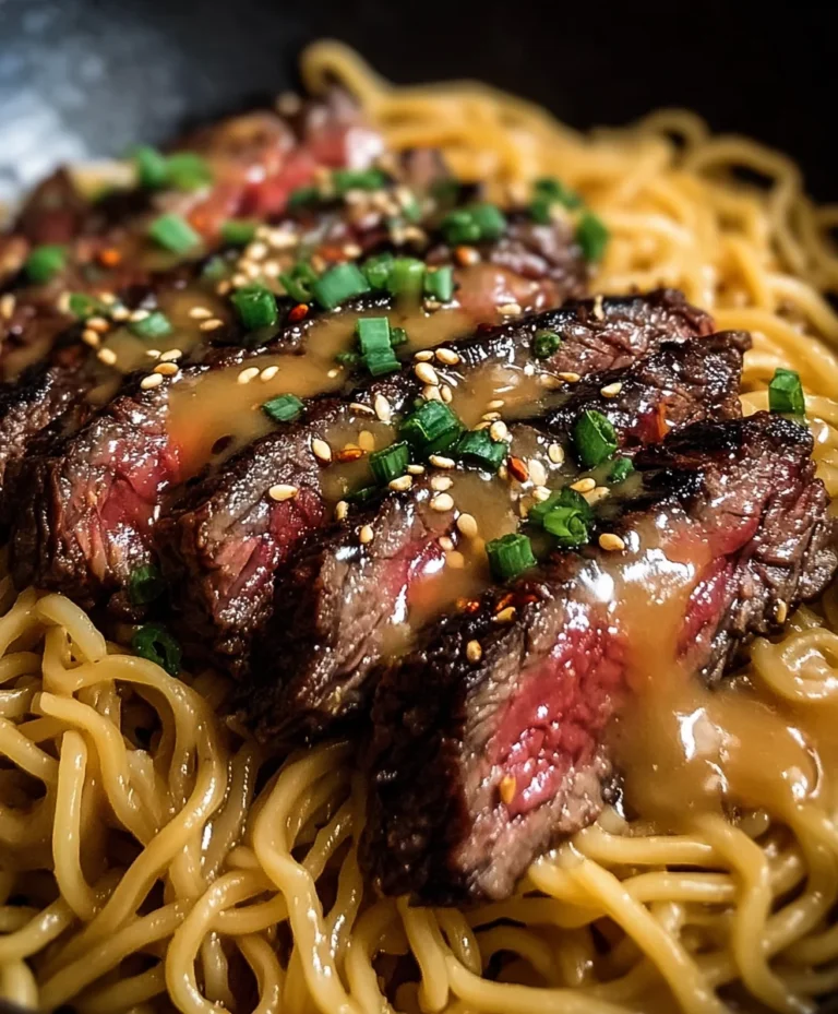 Garlic Butter Beef Lightning Noodles Recipe