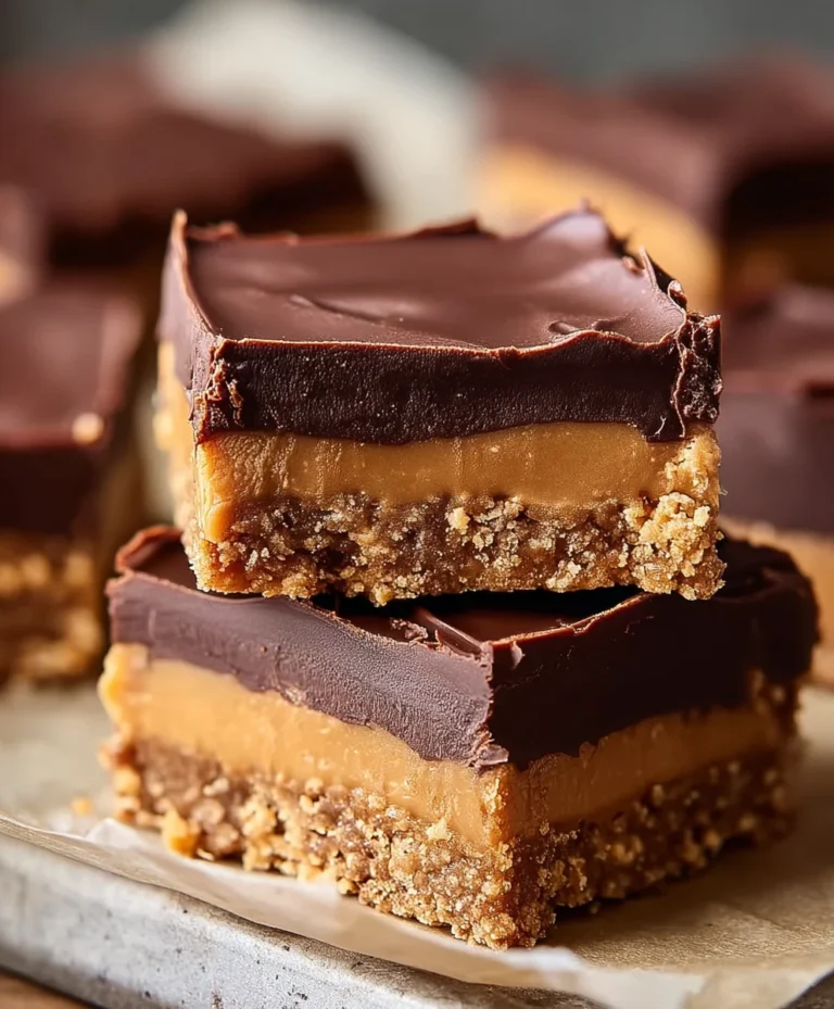 Easy Chocolate Peanut Butter Bars Recipe