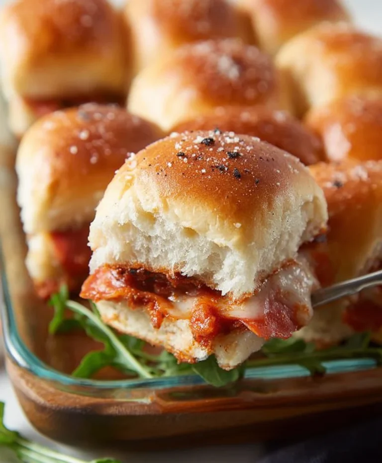 Easy Beef Pizza Sliders – Quick Appetizer Recipe