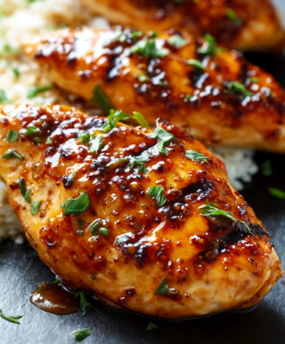Easy Honey Garlic Chicken Breasts Recipe